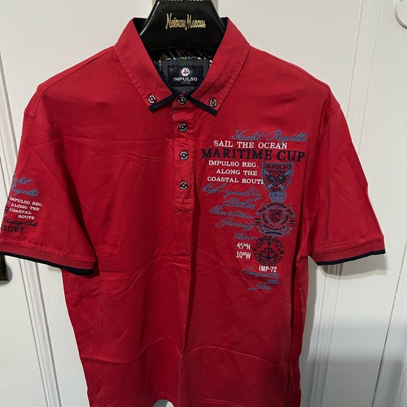 IMPULSO ITALY VINTAGE shirt cotton MEN LIKE NEW - Picture 2 of 11